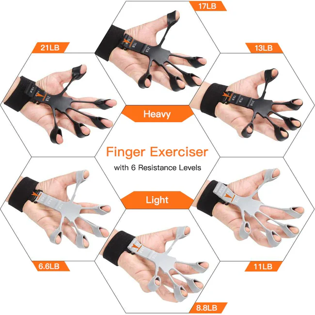 Silicone Gripster Hand Grip Trainer - Image 3