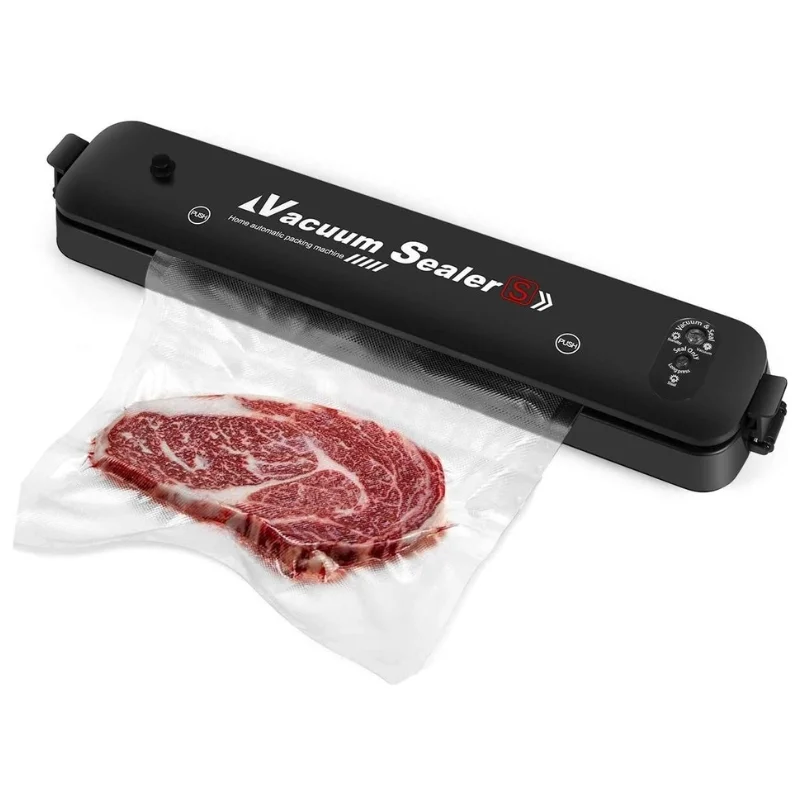 Vacuum Sealer Hand Machine ZKFK-001 | Automatic Food Sealer with 5 Vacuum Bags for Fresh Food Storage - Image 4