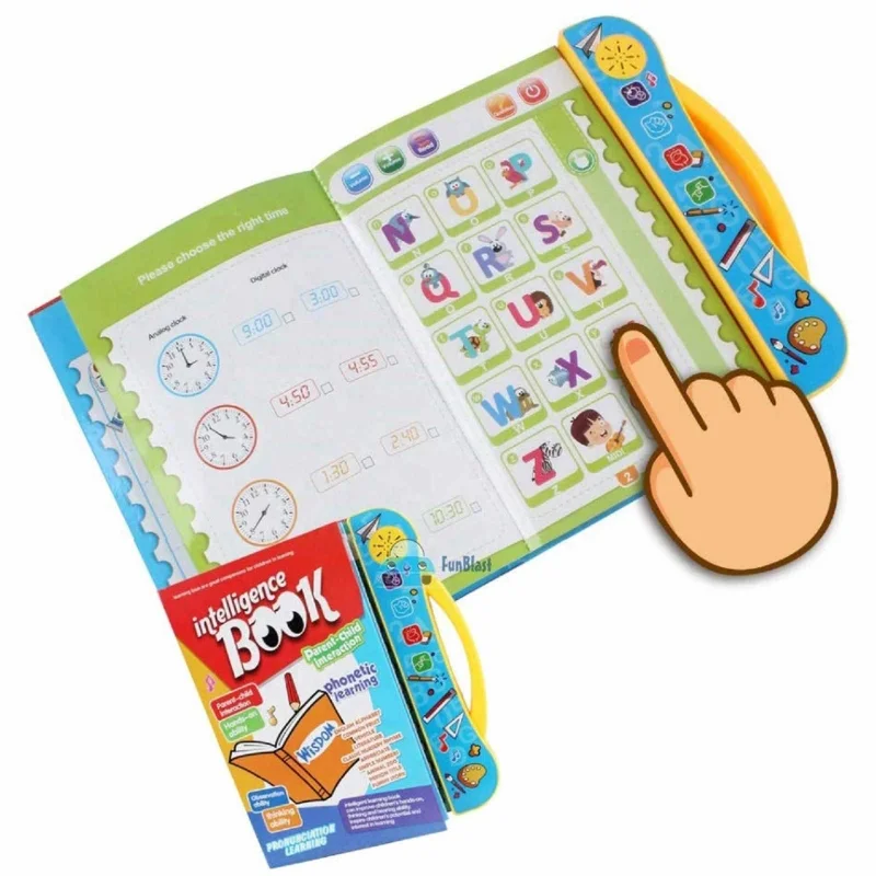 Intelligence Learning Book for Kids | Interactive Letters, Numbers & Sounds for Toddlers - Image 4