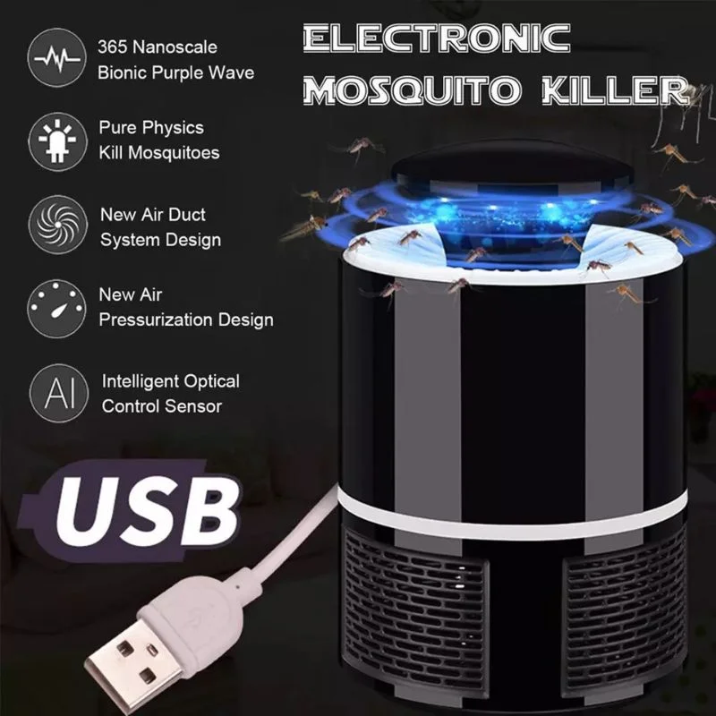 USB Mosquito Trap Lamp | UV LED Insect Killer with Suction Fan | Chemical-Free Fly & Bug Repellent - Image 8