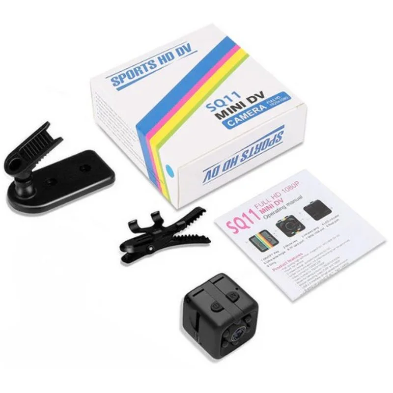 SQ11 Mini Camera HD 1080P | Night Vision Motion Detection DVR Camcorder - Image 3
