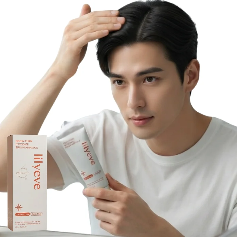 LILYEVE Grow Turn Exosome Ampoule | Hair Growth Ampoule with Nano Exosomes, Caffeine & Biotin | Scalp Care & Hair Strengthening Treatment - Image 3